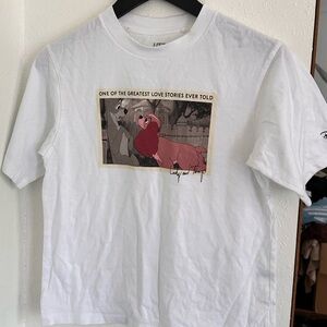 Disney Lady and the Tramp White Tee